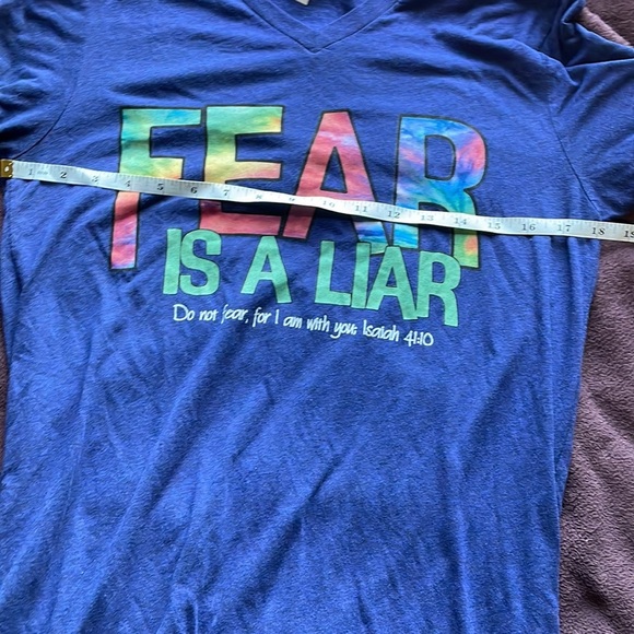 Isaiah 41:10 Tee Shirt - Picture 7 of 8